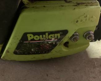 #174	Poulan Chainsaw w/ Case	 $50.00 			
