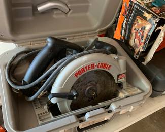 #177	Porter Cable Circular Saw w/ Case	 $20.00 			
