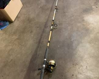 #187	Deep Sea Fishing Rod and Reel 	 $24.00 			
