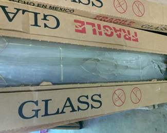 #199	Leaded Glass Window 43" Door Side Light 16x77	 $220.00 			
