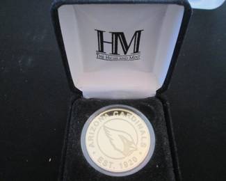 Cardinals, 2014, Gold Flip Coin