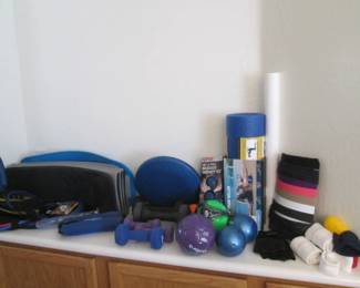 Assorted Weight & Exercise Equipment & Supplies