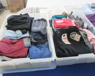 Men's Clothing, Some New!