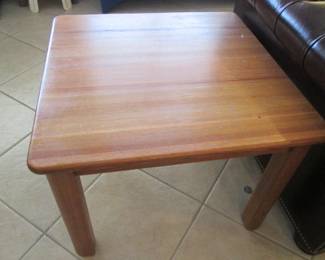 2-Bassett End Tables & Matching Sofa Table