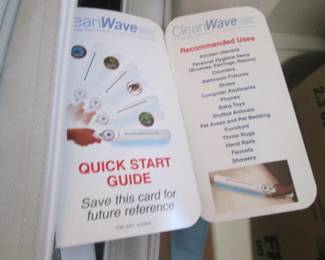 "CleanWave" UV Sanitizer Wand