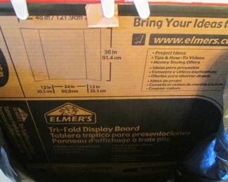 48" X 36" Tri-Fold Display Board