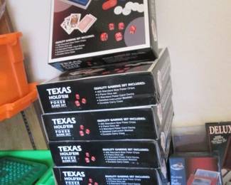 Texas Hold'em Poker Sets, NIB