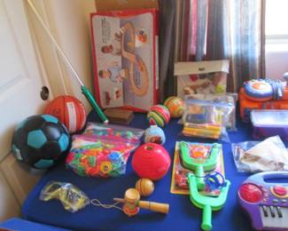 Kids Balls, Music, RaceTrack, Plastic Letters +++