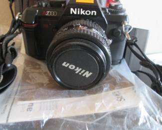 Nikon N-2000, 35mm SLR Camera with Charger & Case