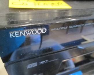 Vintage Kenwood Multiple Compact Disc Player