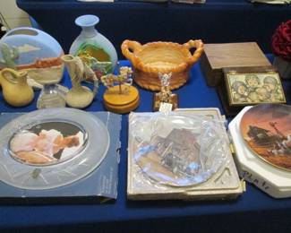 Collectible Plates, Boxes & Ceramics