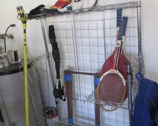 Sports Rackets/Golf Shoes