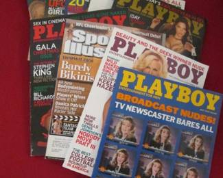 Playboy Issues  (View at Checkout Area)