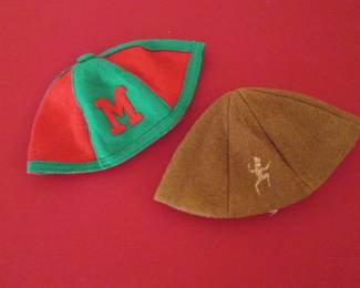 Vintage Wool Brownie Cap 