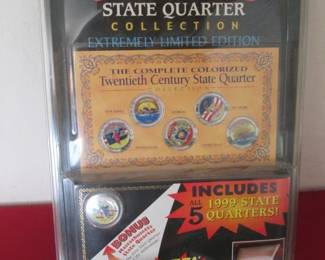 Colorized State Quarters Collectibles