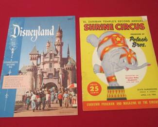 Vintage Souvenir Programs