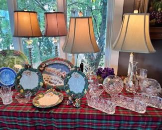              Lamps, Fritz and Floyd, Crystal and Hummels