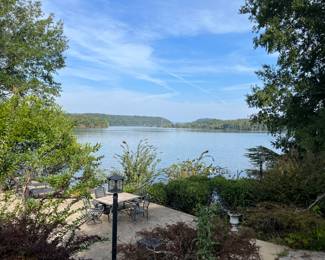 View of Hiwassee River from back porch