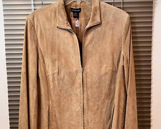 Ann Taylor ~~ Suede Jacket ~~ Size 14 ~~ $ 75