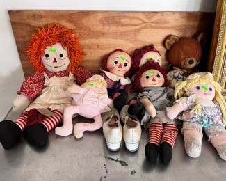 Assortment of Old Ragdolls
