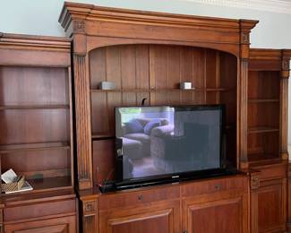 Ethan Allen retractable tv cabinets