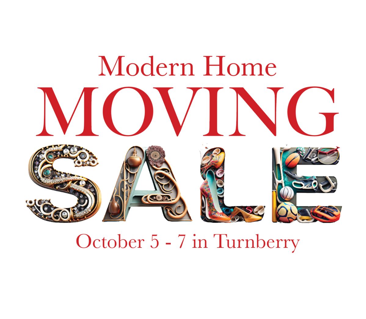 Modern home MOVING SALE furniture, decor,... starts on 10/5/2023