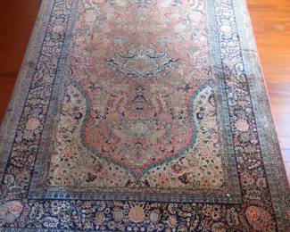 Silk, handmade rug