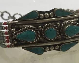 Silver tone Southwestern Bracelet lot of 3 All for $75 or $35 each Picture 