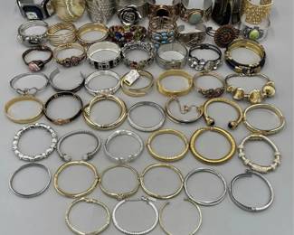 Lot of Bangles Cuff Bracelets Resale lot $75 for all or 2 for $15
