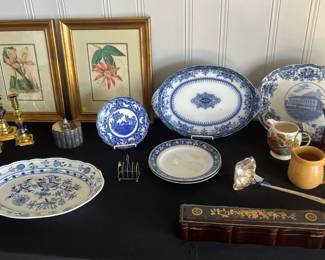 Blue plate display