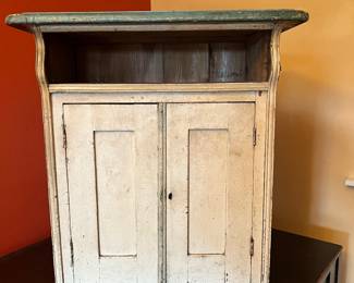 Primitive cabinet. 28” high. 25” wide. 13” deep