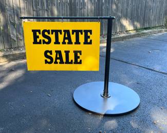 Sign post. Not including sign.