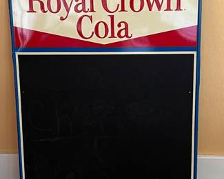 Royal Crown Cola chalkboard 