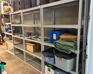 Heavy duty storage shelf racks