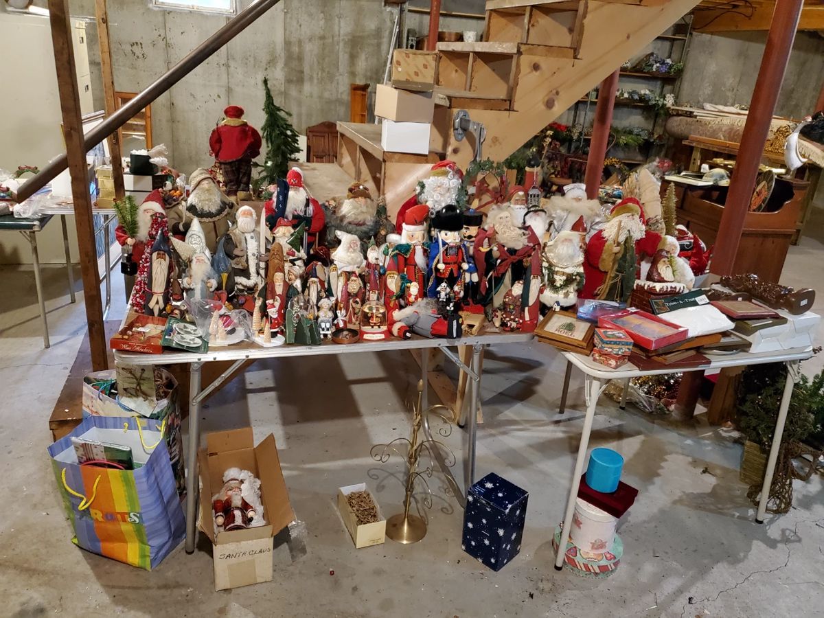 Old Cape Cod Estate Sales full to the rafters starts on 10/6/2023