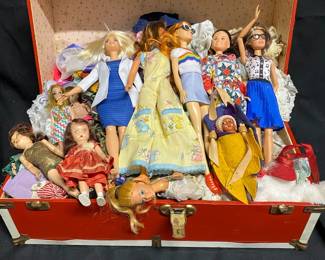 Barbies, Dolls, Clothes, And More