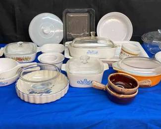 Corningware, Pyrex, And Other Bake Ware 