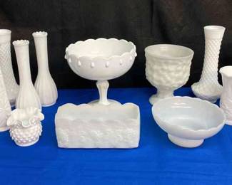 Milk Glass Galore 