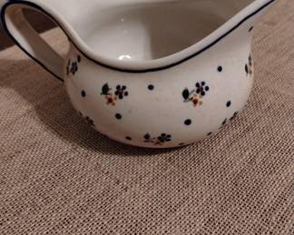 Polish Pottery gravy bowl