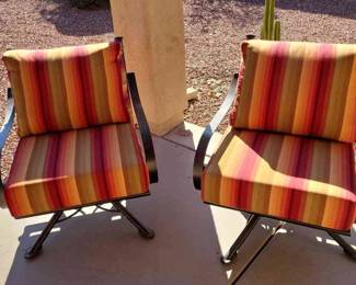 002 Rocker Swivel Patio Chairs
