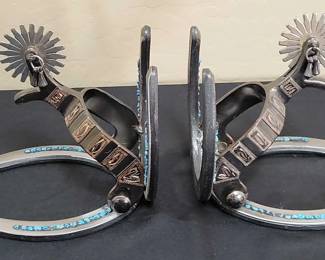012 Horseshoe Spur Bookends