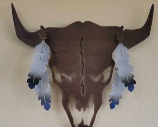 013 Buffalo Skull