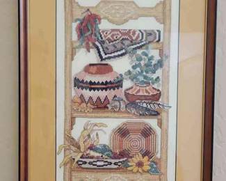 Southwest Needlepoint Art