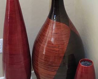 Three Decorative Pots 