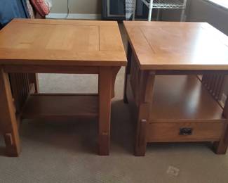 Wood End Tables