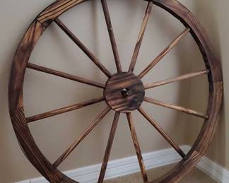 Wood Wagon Wheel