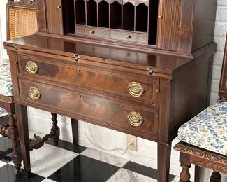 Reproduction Tambour Door Desk