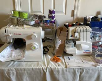 Singer Sewing Machine & Speedylock Surger