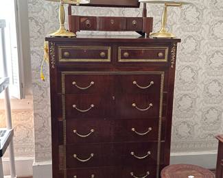 French Style 5 Drawer Chest