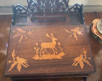 Small Pierced Marquetry Desk